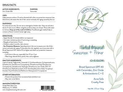 Package Label (Simply 208)
